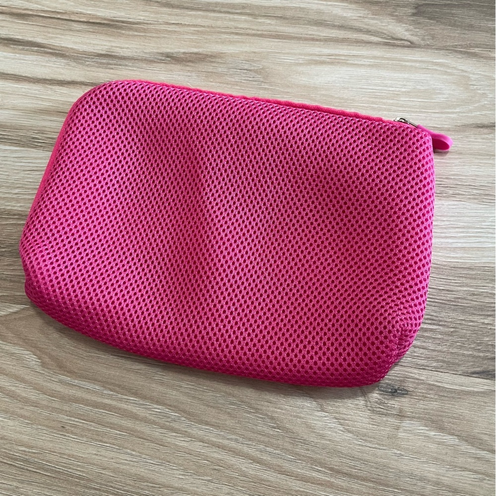 Pink Travel Cosmetic Bag